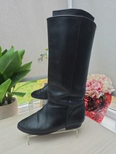 Vintage 80s 90s Black Leather