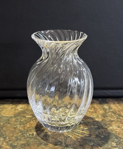 Dartington crystal vase - dartington,