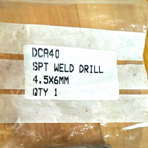 Dca40 spot weld - spot, 4.5