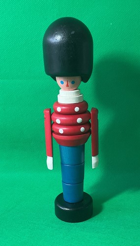 Vintage wooden stacking toy - vintage,
