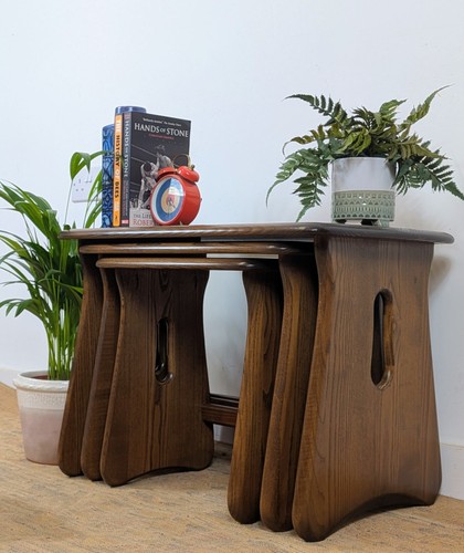 Vintage ercol windsor nest - windsor, of