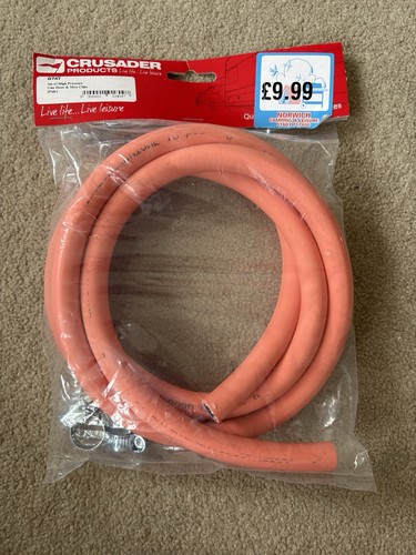 Orange gas hose assembly - gas,