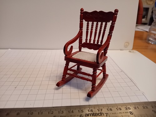 Dolls house miniature rocking - house,