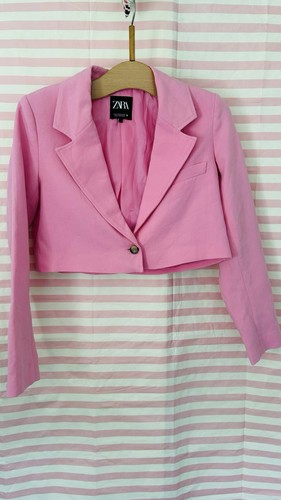 Zara size cropped pink - zara, s