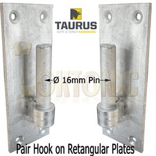 Pair Galvanised Heavy Duty