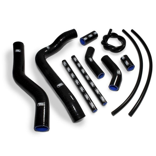 Black samco silicon rad hoses - samco,