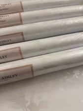 Laura Ashley Oriental Garden White Wallpaper New 6 Rolls avail price per roll