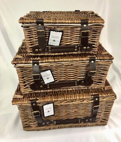 Wicker picnic hamper sizes - 3,