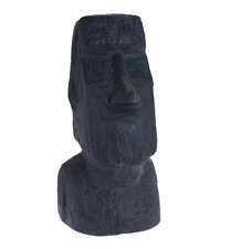 Easter Island Head Statue | Moai-Inspired Ornament | Indoor & Outdoor Decor
