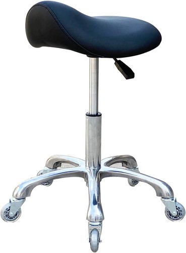 Saddle stool wheels - stool, +