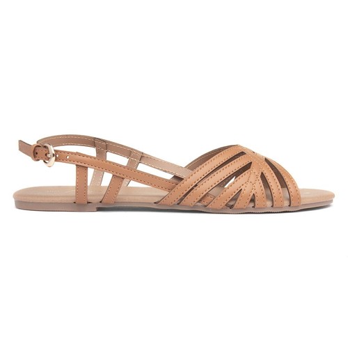 Krush womens sandals tan - krush,