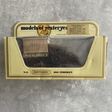 Code 3 Matchbox Models of Yesteryear Y13 - 1918 Crossley - Field HQ Signals - B