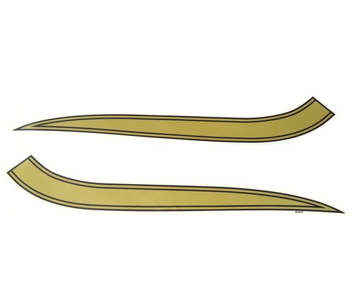 Gas fuel tank stripes - fuel, decals