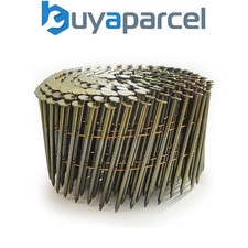 Tacwise 0995 2.1 x 40mm Flat Top Coil Nails Bright Ring - 14,400 - GCN57P FCN55V