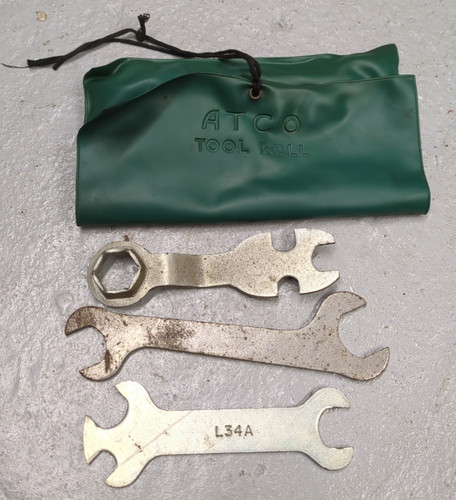 Vintage atco tool - +, three