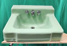 Sea foam green  bathroom sink