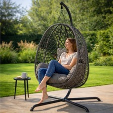 JSH HANGING EGG CHAIR Dark