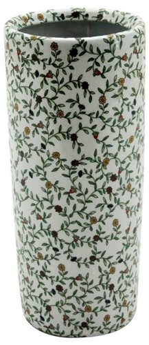 Classic ceramic green leaf - ceramic,