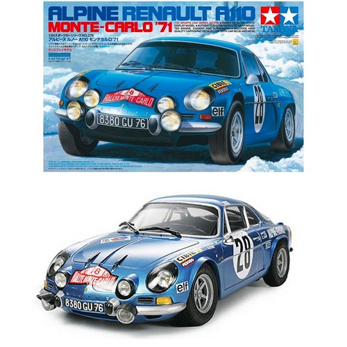 Tamiya 24278 alpine - tamiya, monte