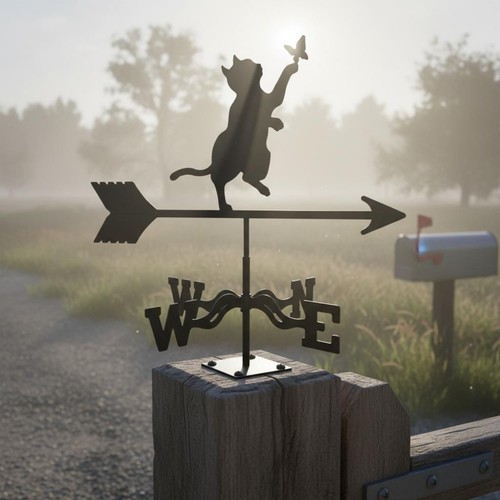 Cat weathervane decorative - cat,