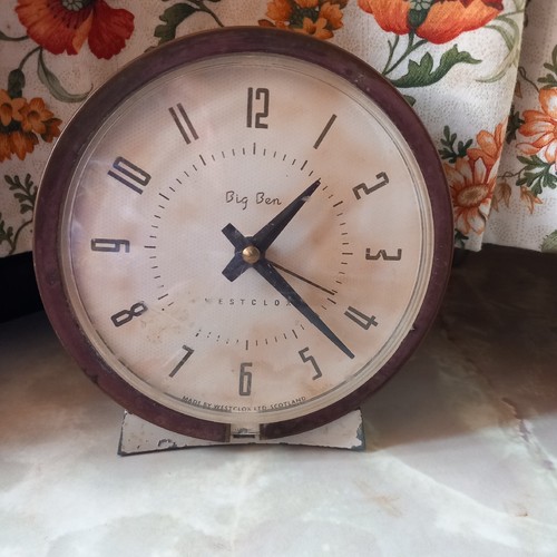 Vintage big ben westclox - ben, alarm