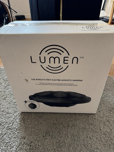 Lumen blue electronic handpan - blue,