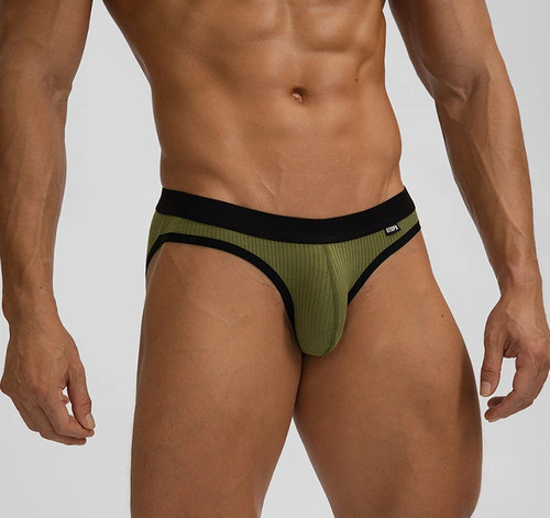 Men underwear stripe bulge - men's,