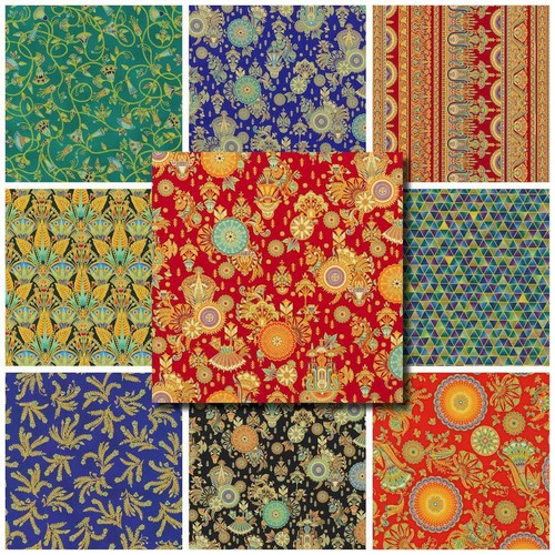 Ancient beauty cotton fabric - beauty,