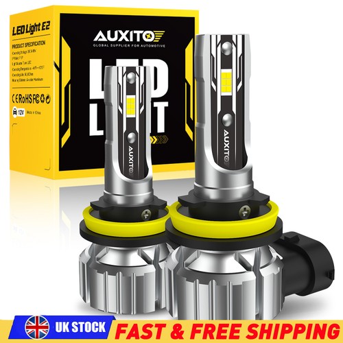 2pcs 6500k h11 - 6500k, led