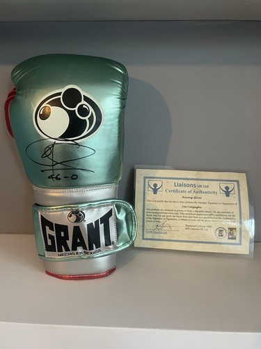 Signed grant boxing glove - signed,