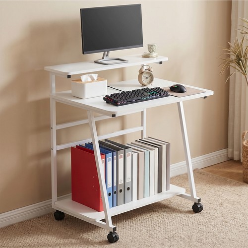 Mobile computer desk rolling - computer,