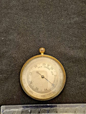 Antique, brass pocket