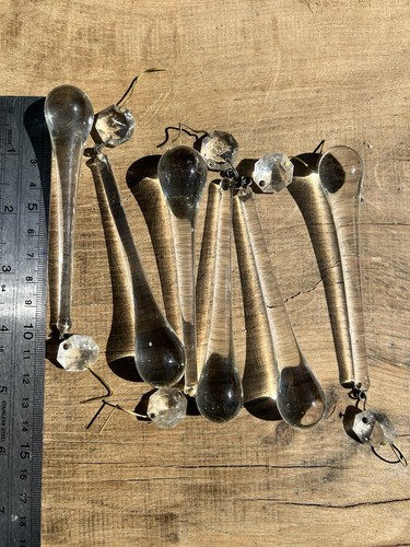 Hand blown glass - x5,