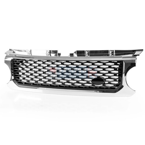 Chrome gloss black mesh - &,