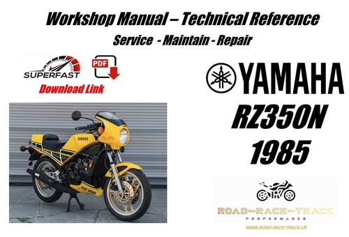 Yamaha rz350n rz350 - rz350n, service