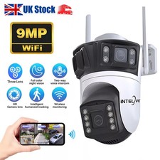 9MP 6K 3 Lens WIFI IP Camera