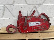 Griphoist/Tirfor TU28 Manual Cable Hoist, 4,000 lb Lifting Capacity, 1 Unit
