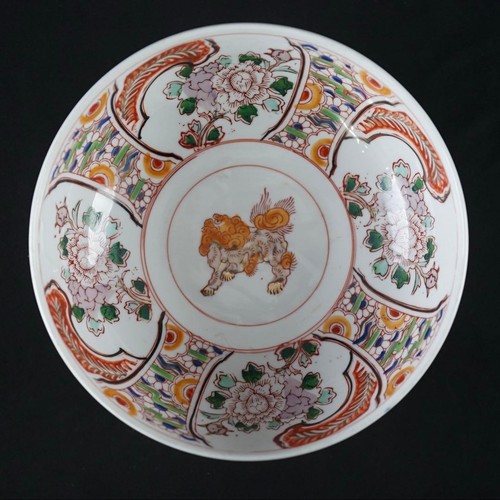 Meiji taisho imari gilt lion - imari,