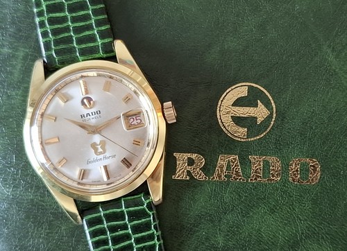 Serviced vintage rado golden - serviced,