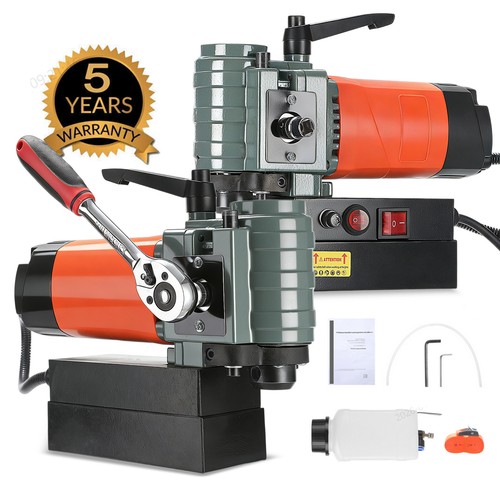 Portable magnetic drill press - drill,