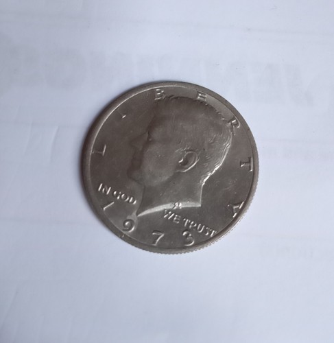 1973 usa kennedy half dollar - 1973,