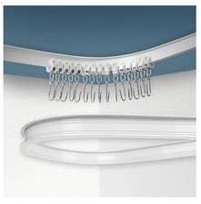 Flexible ceiling mount curtain - ceiling,