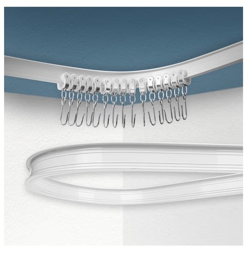 Flexible ceiling mount - ceiling, curtain