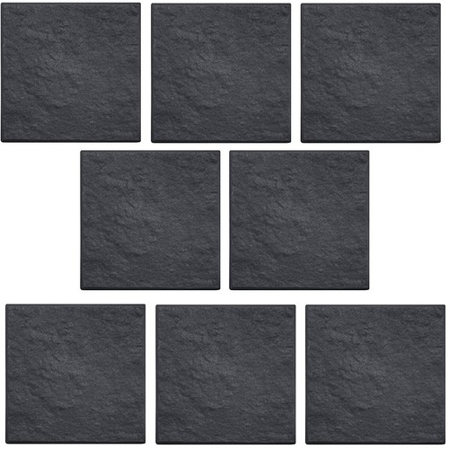 8xblack textured garden - textured,