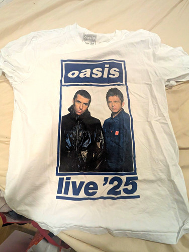 Oasis live white - '25, t-shirt