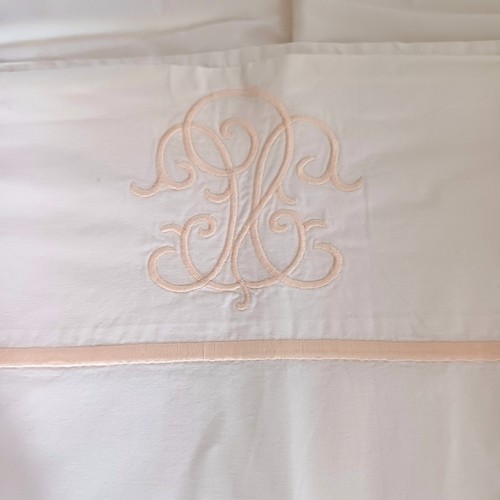 Zara monogramned flat bed - monogramned,