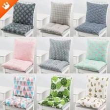 Garden Rocking Deck Chair Cushion High Back Chair Tie On Seat Pads Cushions