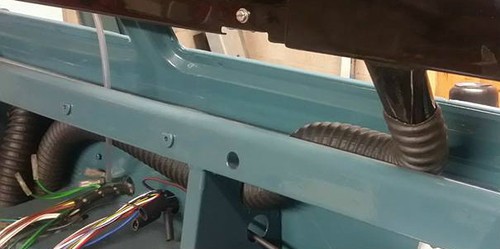 Round smiths heater demist - round,