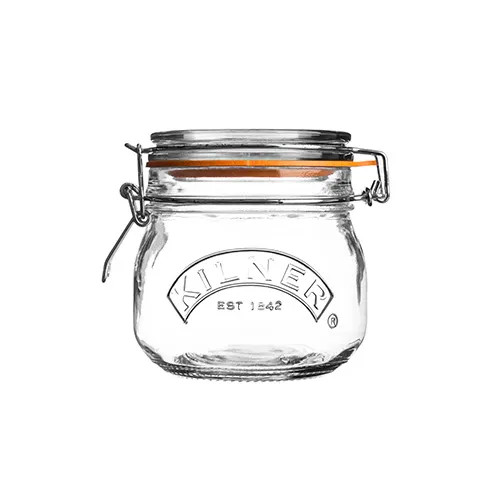 Kilner clip top jar round - jar,