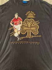 Roy Keane Pure Gold Umbro Manchester United T Shirt